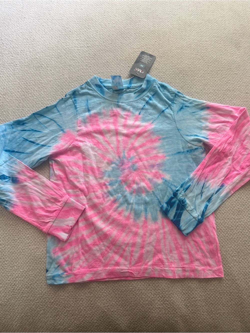 KMA Kids Tie-Dye Long Sleeve Tee